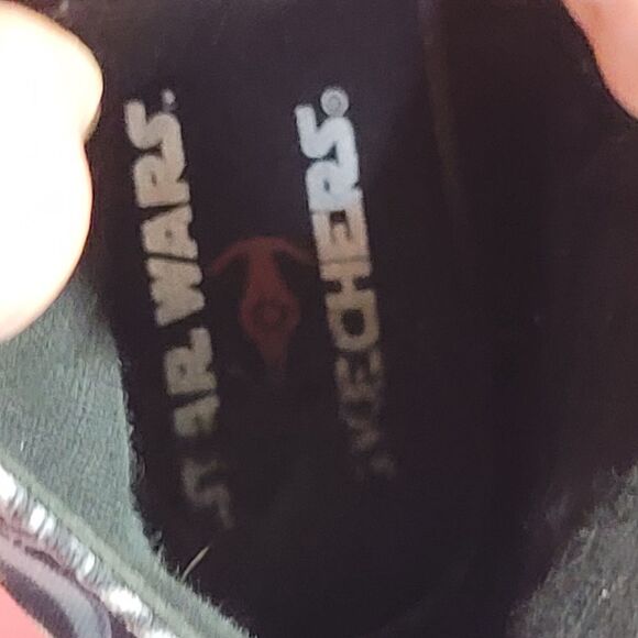 Skechers Star Wars Darth Vader High Top Shoes Size 3 GUC - Picture 16 of 16